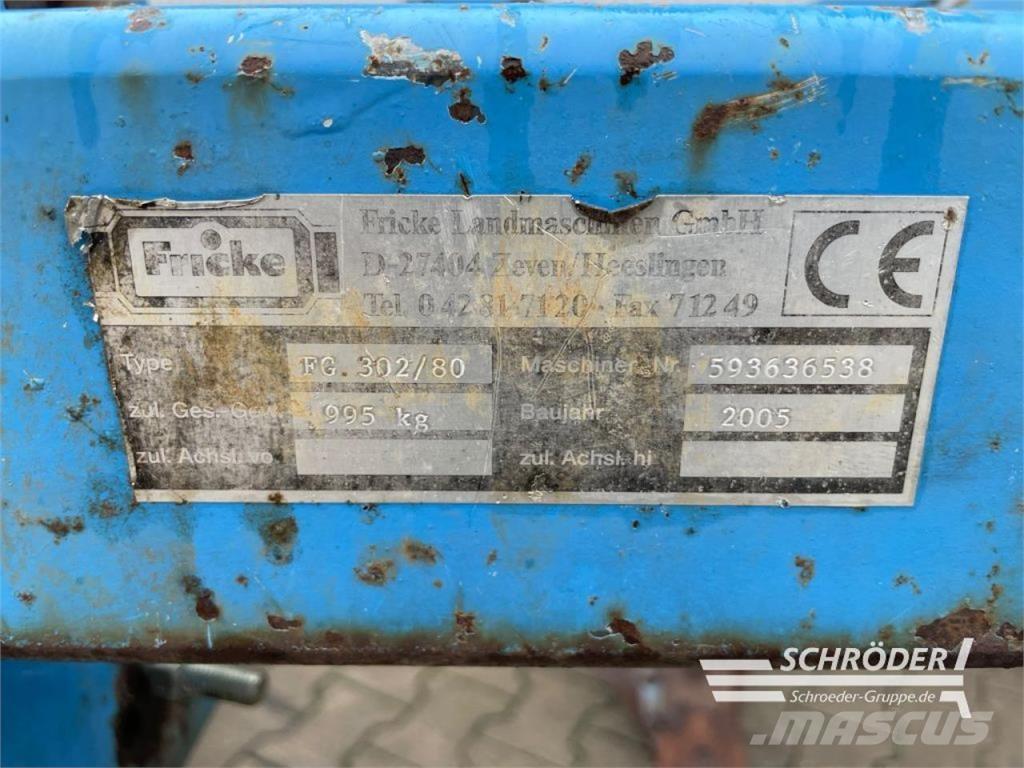 Fricke FG 302/80 Kültivatörler