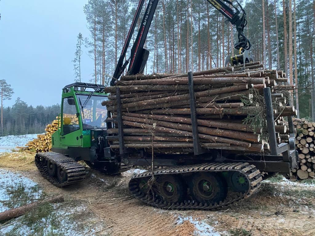 Jarcrac EVOPRO Tomruk yükleyici traktörler