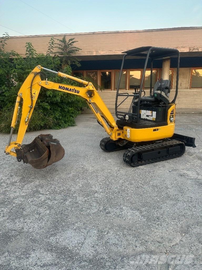 Komatsu PC16R-HS Paletli ekskavatörler