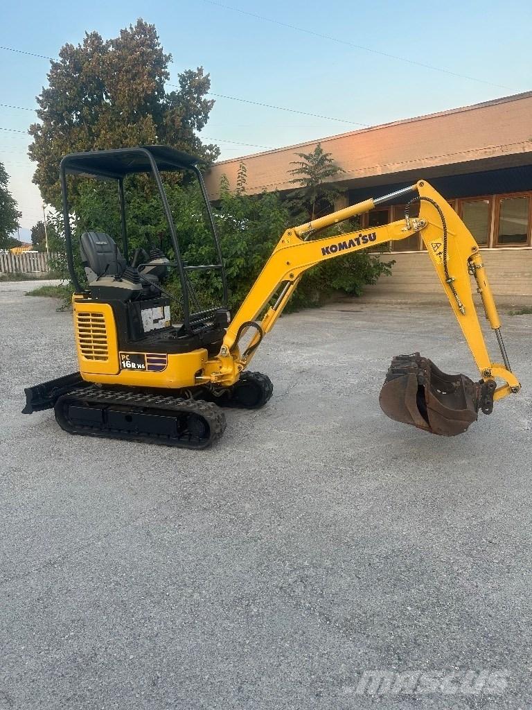 Komatsu PC16R-HS Paletli ekskavatörler