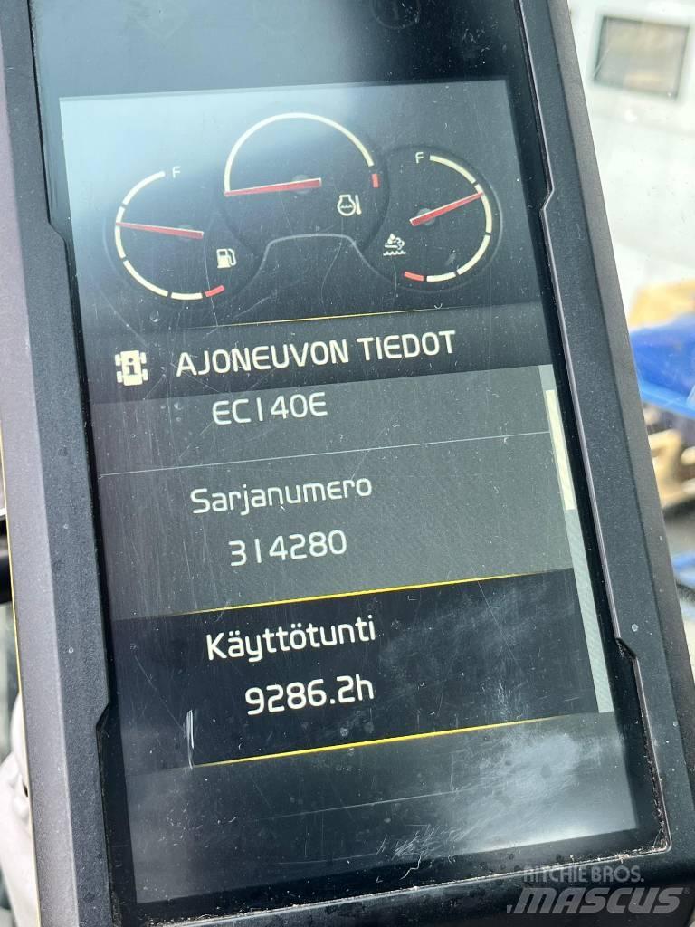 Volvo EC 140 ELM Paletli ekskavatörler