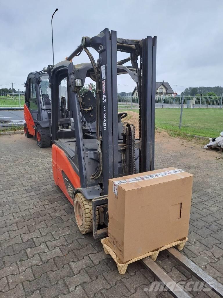 Linde E 16 Elektrikli forkliftler