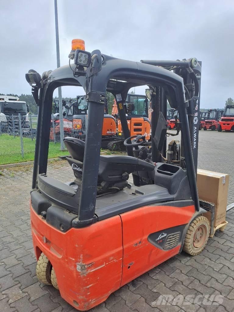 Linde E 16 Elektrikli forkliftler