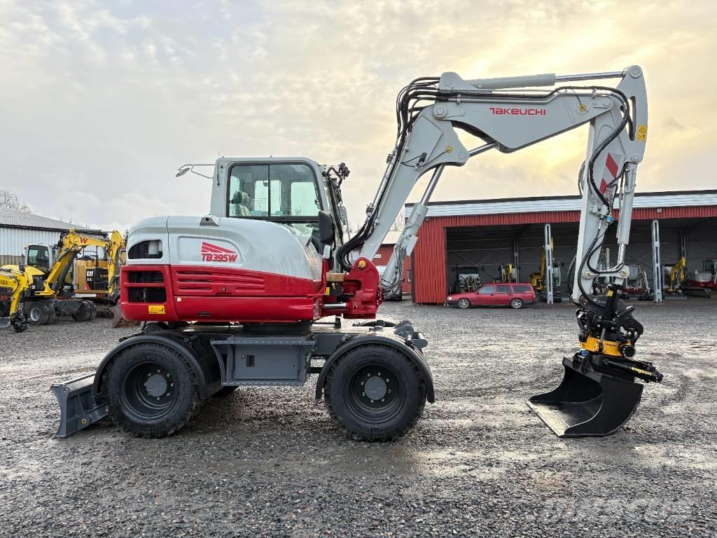 Takeuchi TB395W Lastik tekerli ekskavatörler