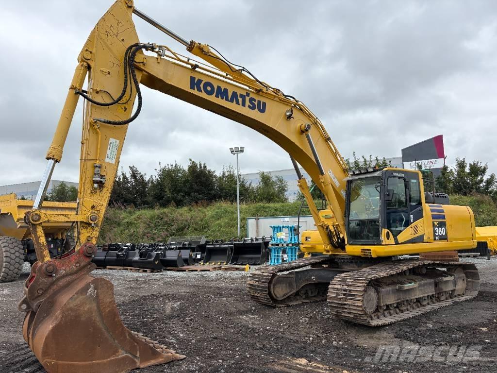 Komatsu PC360LC-10 Paletli ekskavatörler