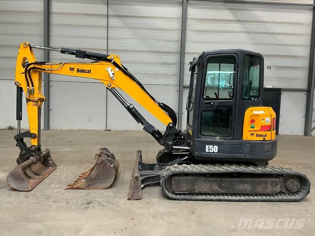 Bobcat E 50 Mini ekskavatörler, 7 tona dek