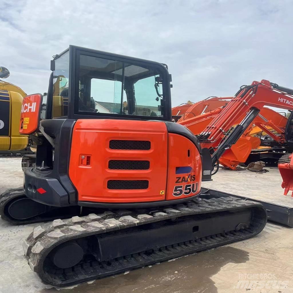 Hitachi zx55USR Mini ekskavatörler, 7 tona dek