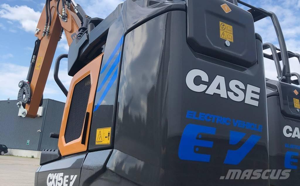 CASE CX 15 EV Mini ekskavatörler, 7 tona dek