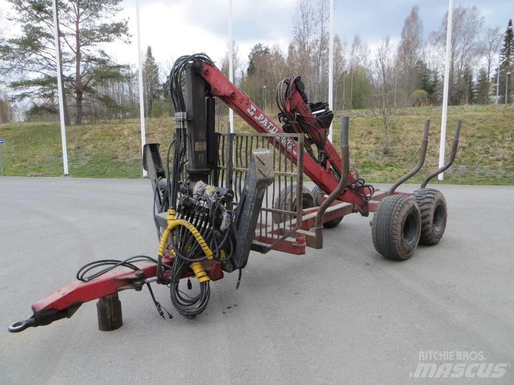 Patu 202T + 8 tn kärry Orman römorkları