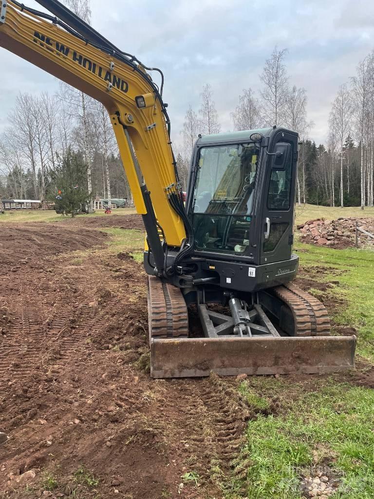New Holland E60C Mini ekskavatörler, 7 tona dek