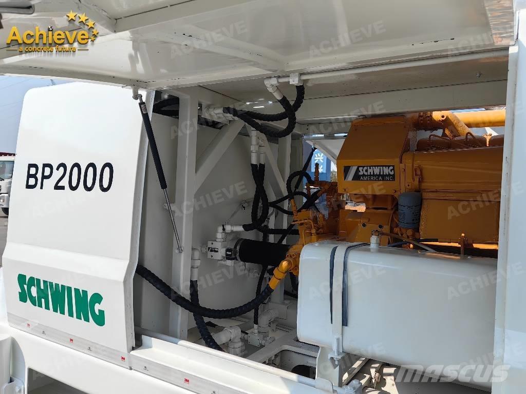 Schwing BP2000 Beton pompaları