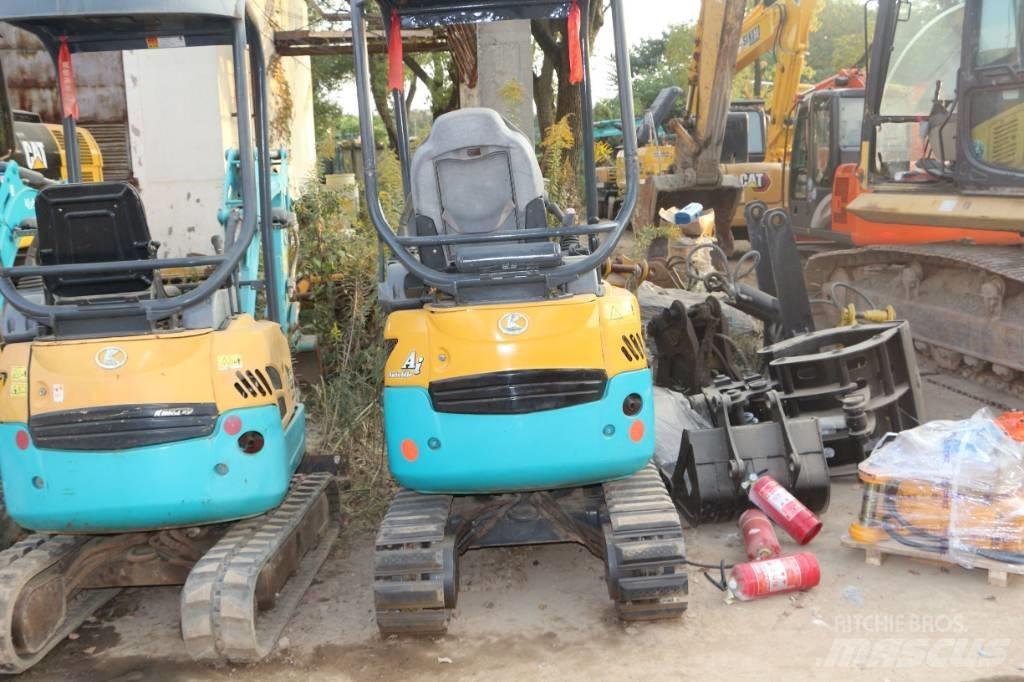 Kubota U 15 Mini ekskavatörler, 7 tona dek