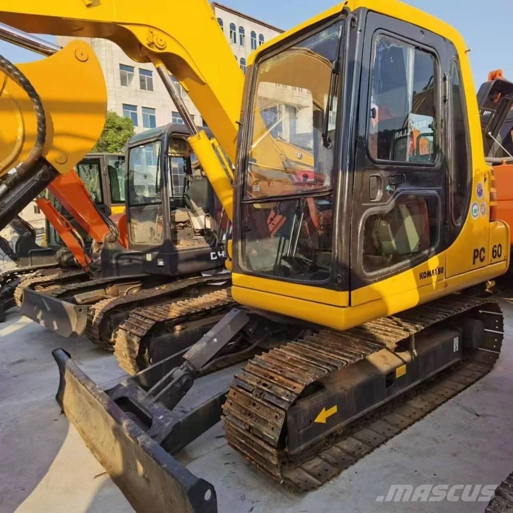 Komatsu PC 60 Mini ekskavatörler, 7 tona dek