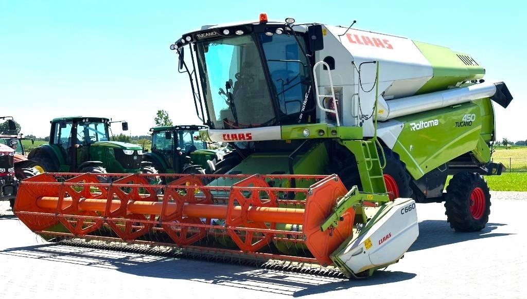 CLAAS Tucano 450 Biçerdöverler