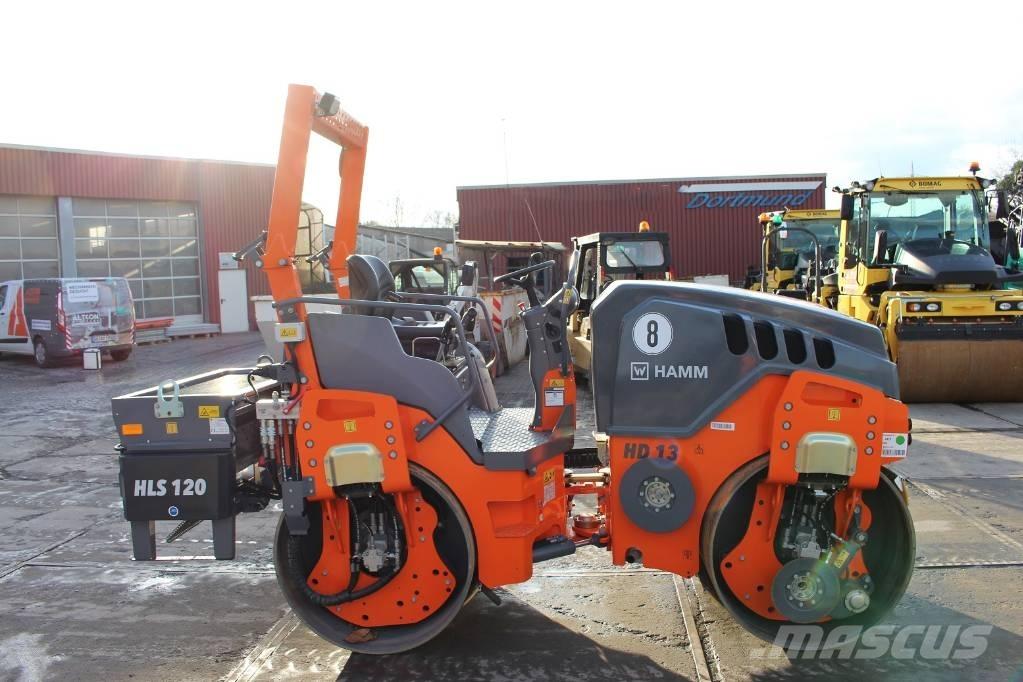 Hamm HD 13 VV Çift tamburlu silindirler
