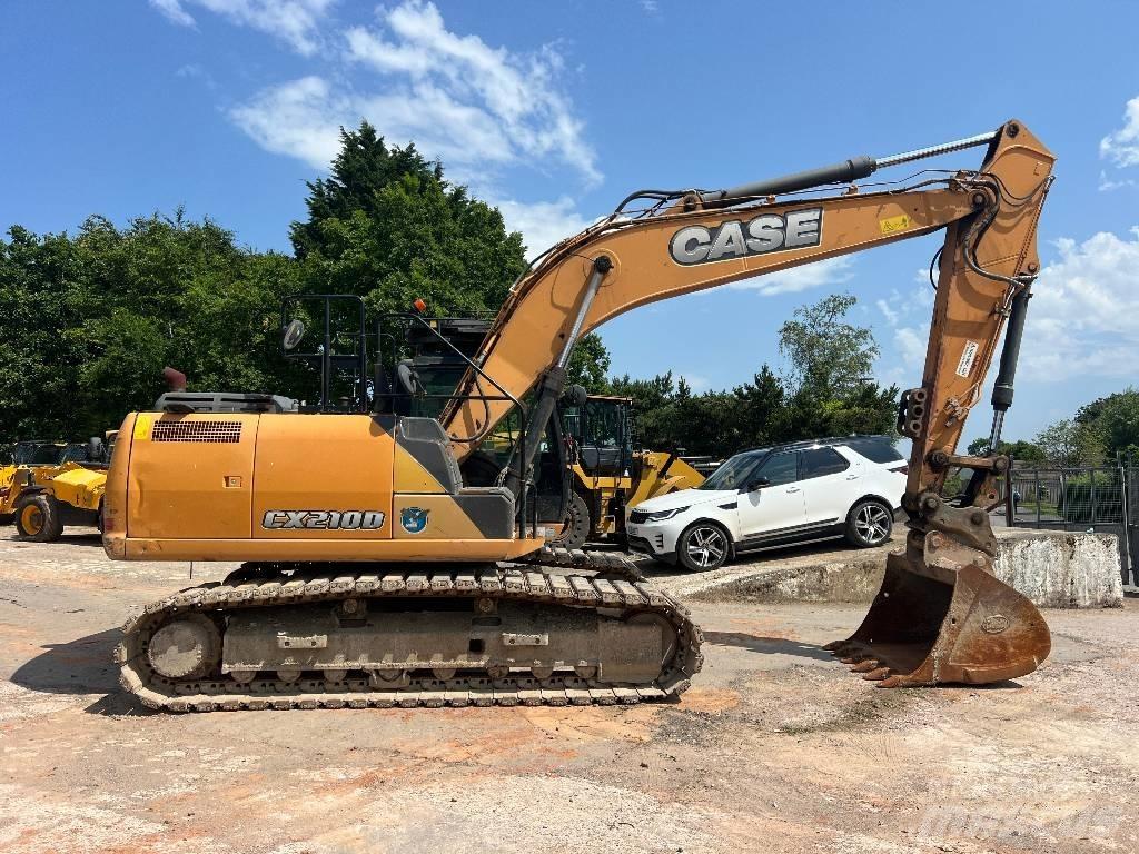 CASE CX 210 D Paletli ekskavatörler