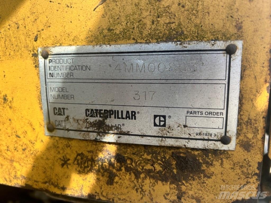 CAT 317 Paletli ekskavatörler