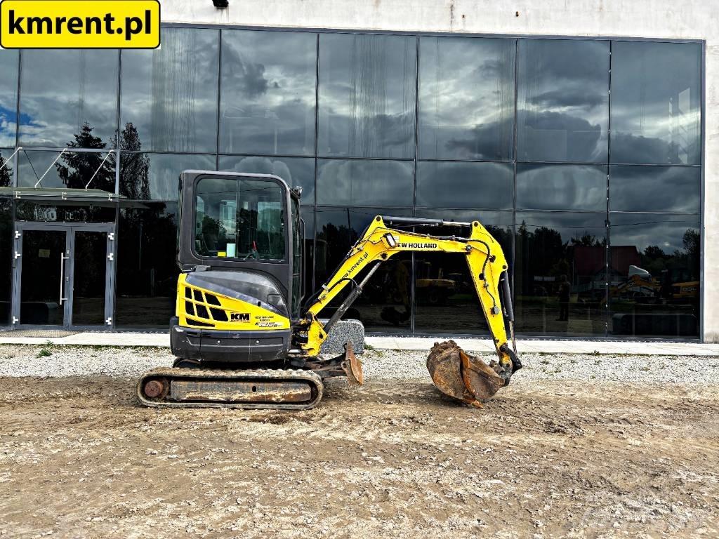 New Holland E 26 B Mini ekskavatörler, 7 tona dek
