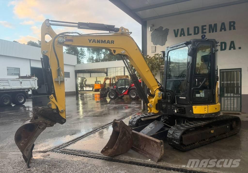 Yanmar Vio 50 Mini ekskavatörler, 7 tona dek