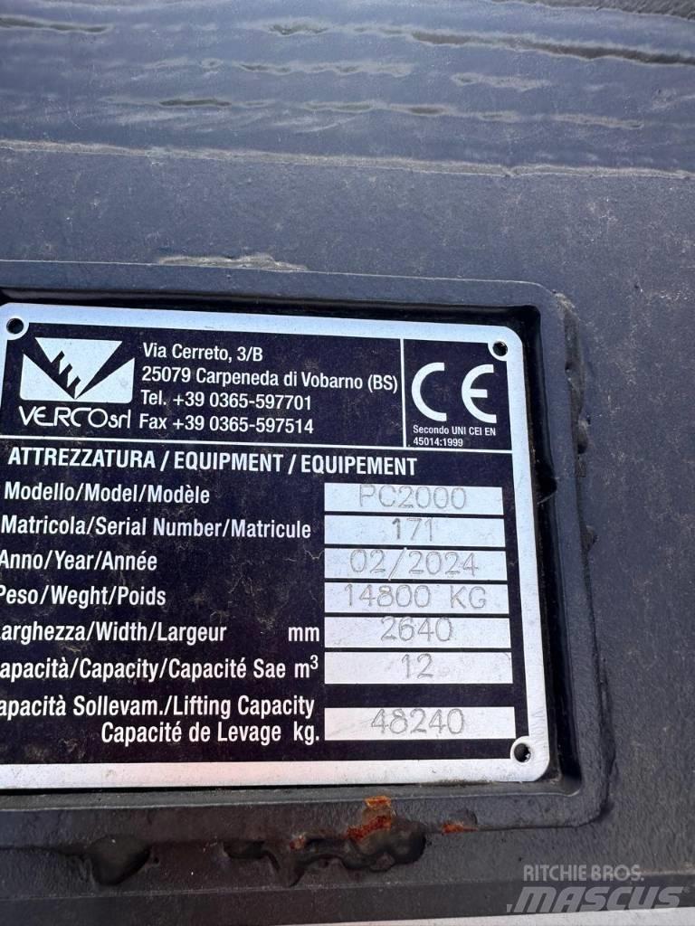  VERCO PC2000 Elekli kepçeler