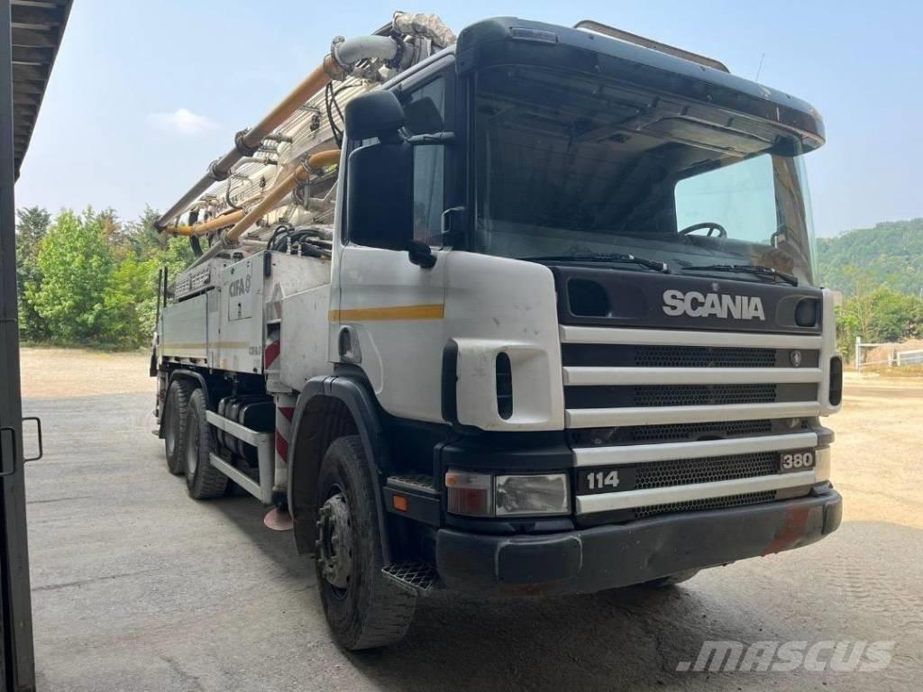 Scania P 114-380 Beton pompaları