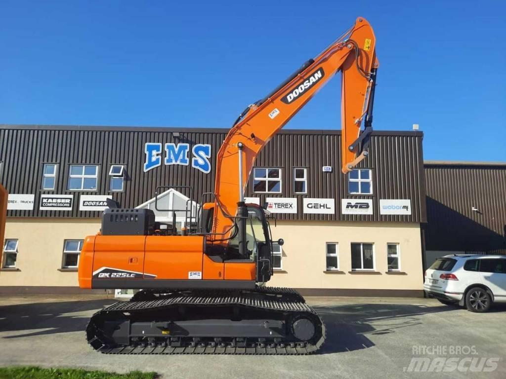 Doosan Dx225LC-7 Paletli ekskavatörler