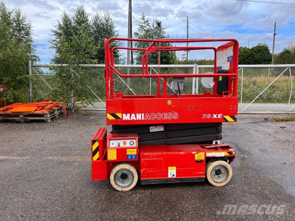 Manitou 78 XE Makasli platformlar