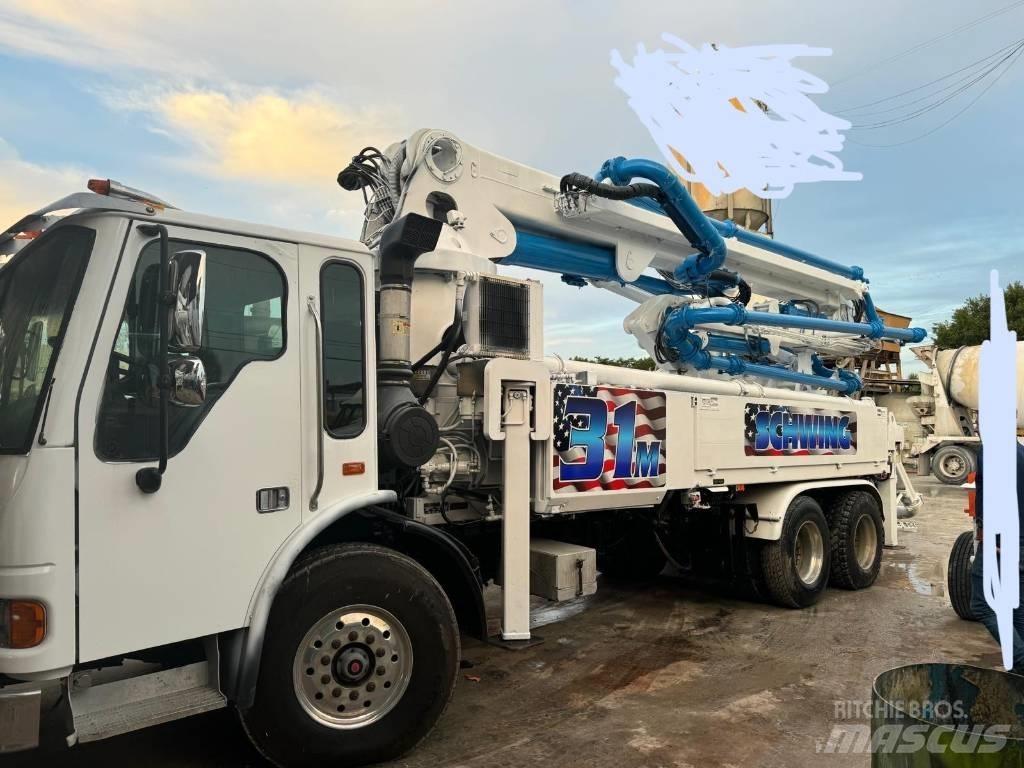 Schwing 31 z Beton pompaları