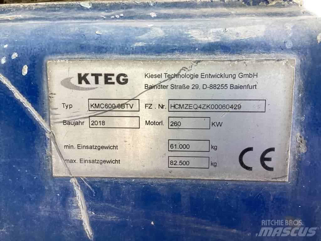 KMC 600-6 BTV Yıkım ekskavatörleri