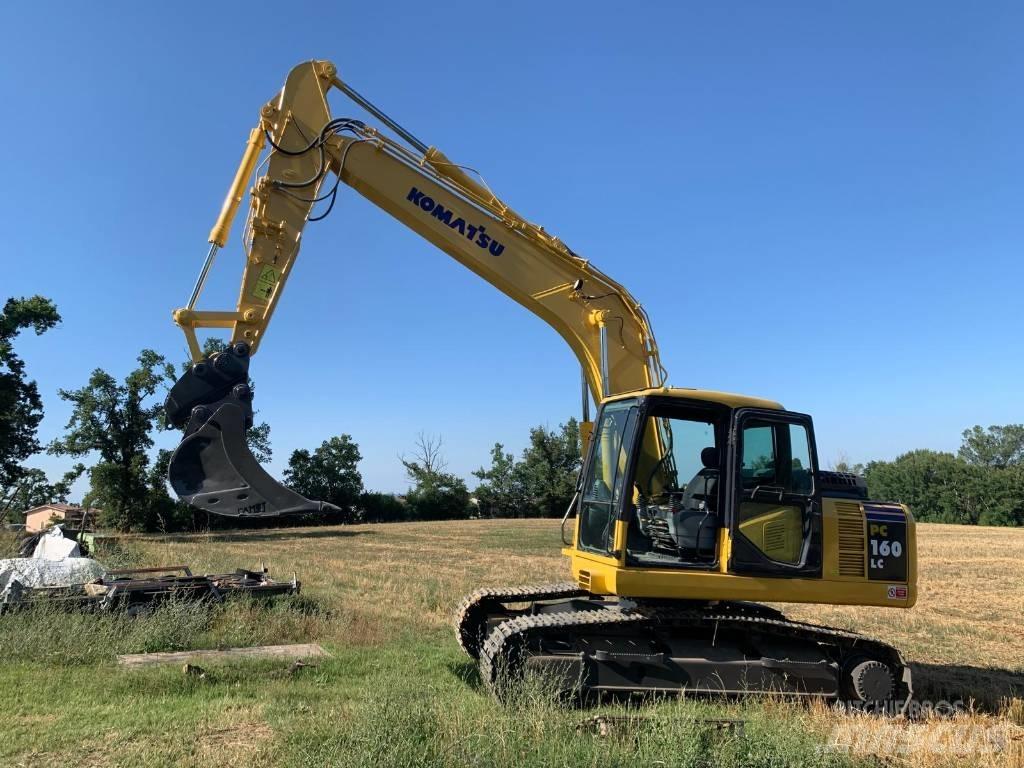 Komatsu PC 160 LC-7 Paletli ekskavatörler
