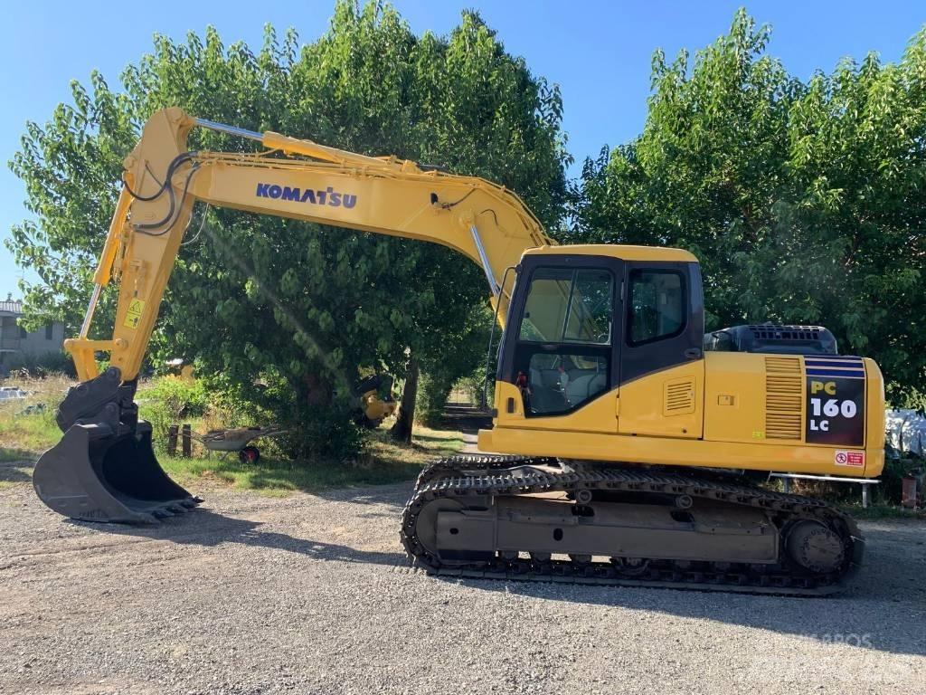 Komatsu PC 160 LC-7 Paletli ekskavatörler