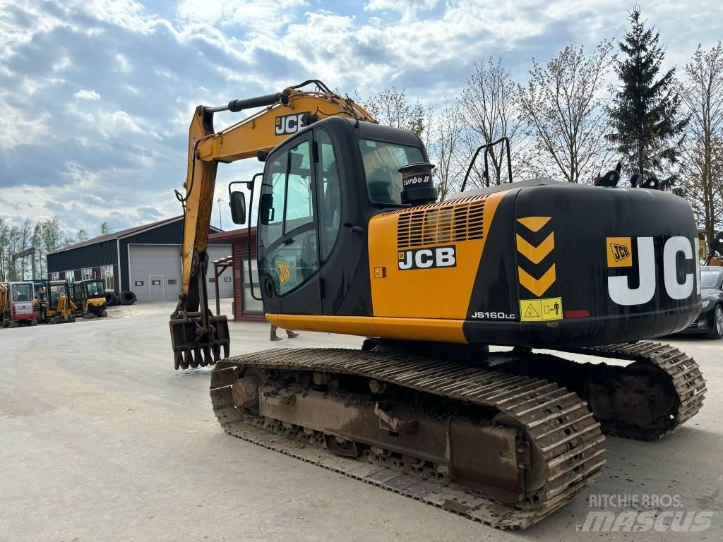 JCB JS 160 LC Paletli ekskavatörler