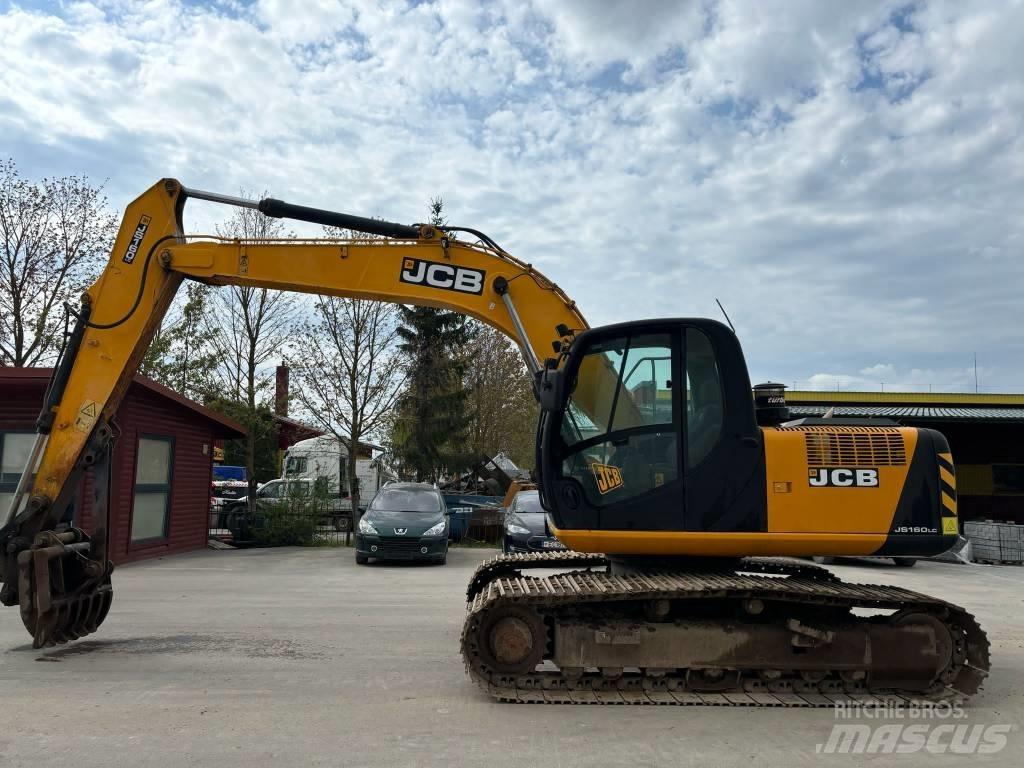 JCB JS 160 LC Paletli ekskavatörler