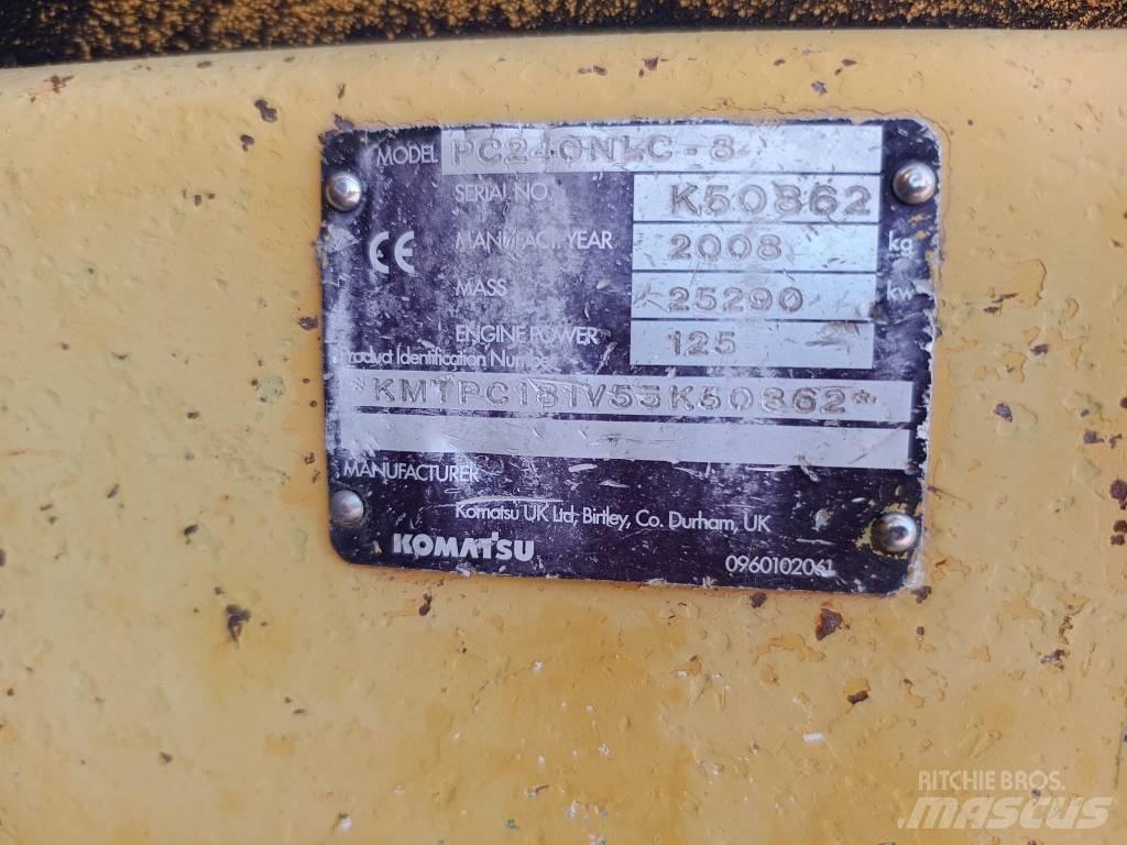 Komatsu PC 240 LC-8 Paletli ekskavatörler