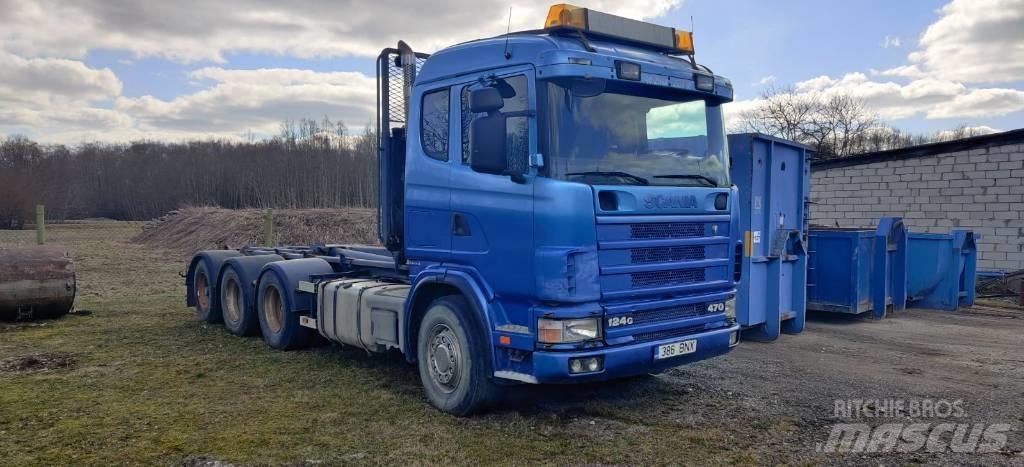 Scania R 124 GB6X4NA Damperli kamyonlar