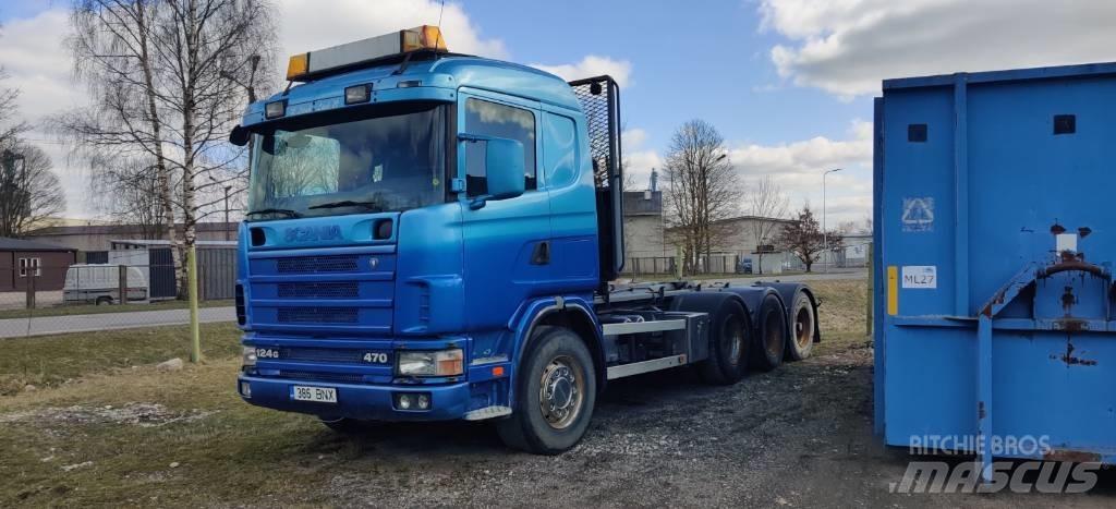 Scania R 124 GB6X4NA Damperli kamyonlar