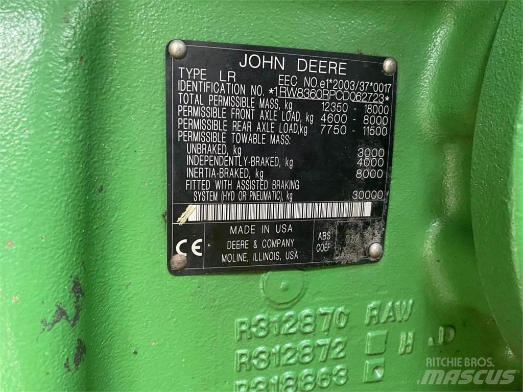 John Deere 8360R Traktörler