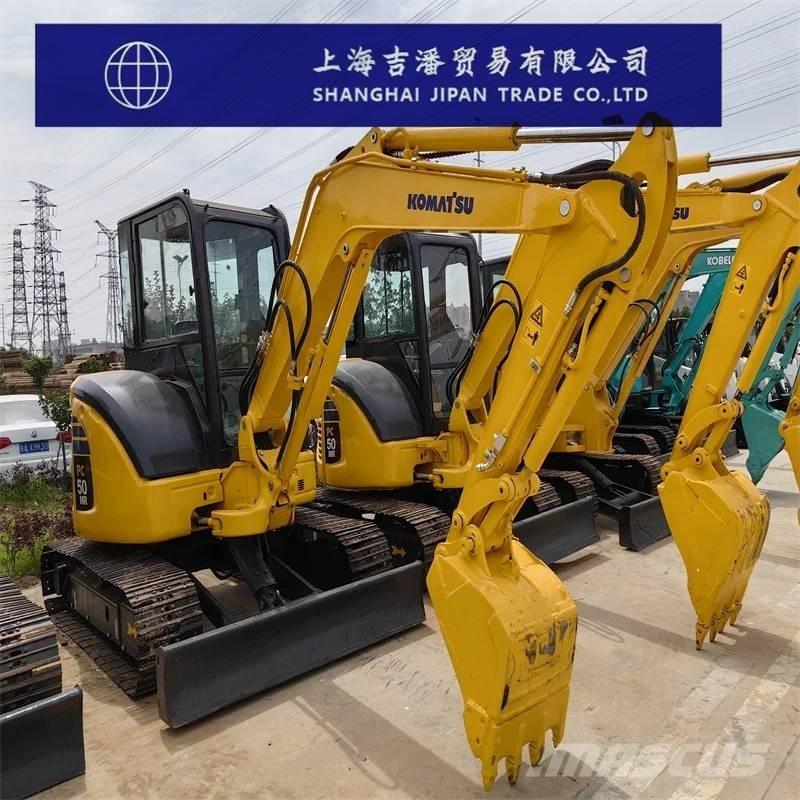 Komatsu PC 50 MR Paletli ekskavatörler