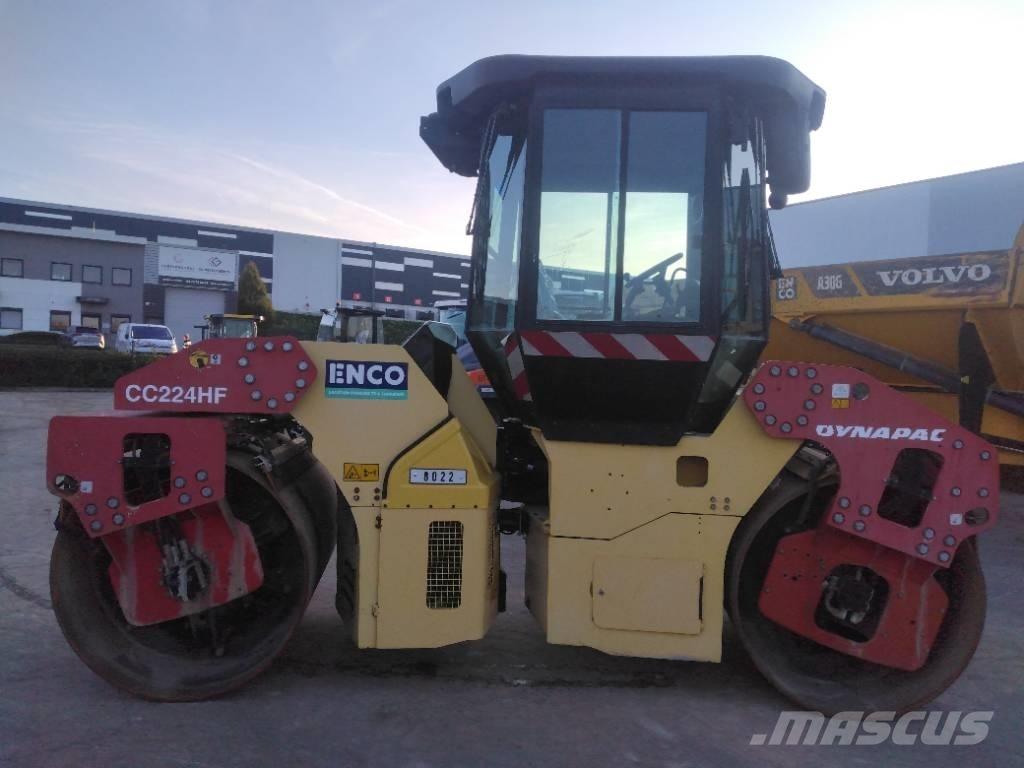 Dynapac CC 224 HF Çift tamburlu silindirler