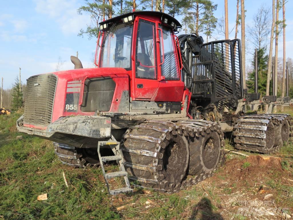 Komatsu 855 Tomruk yükleyici traktörler