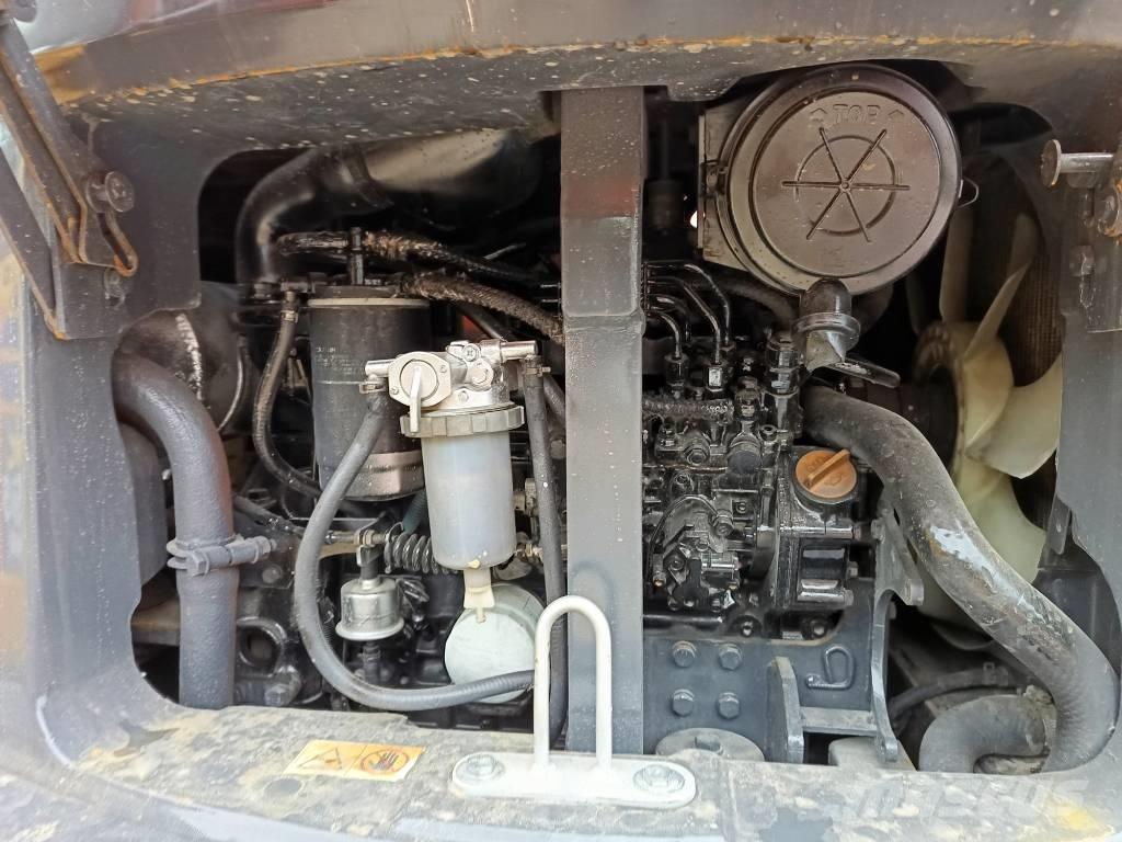 Hitachi ZX 50 U Mini ekskavatörler, 7 tona dek