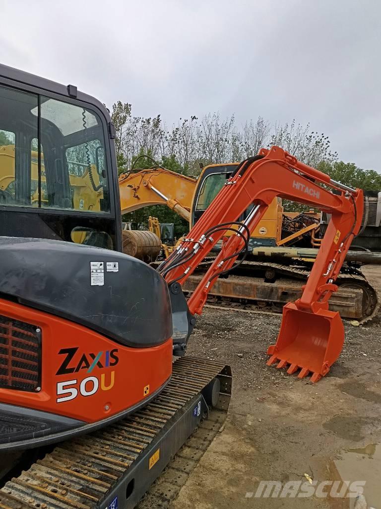 Hitachi ZX 50 U Mini ekskavatörler, 7 tona dek