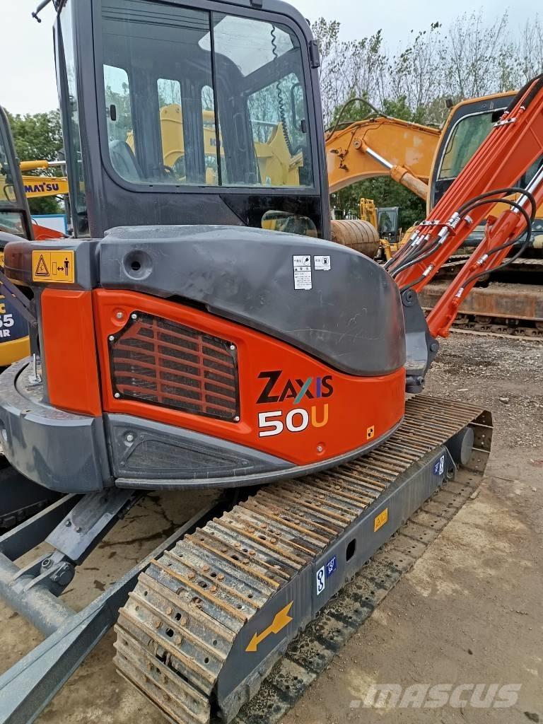 Hitachi ZX 50 U Mini ekskavatörler, 7 tona dek