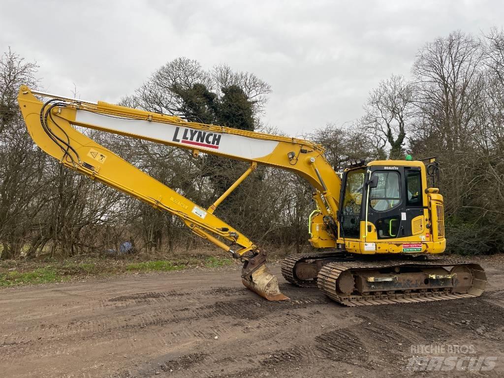 Komatsu PC 138 Uzun bomlu ekskavatörler