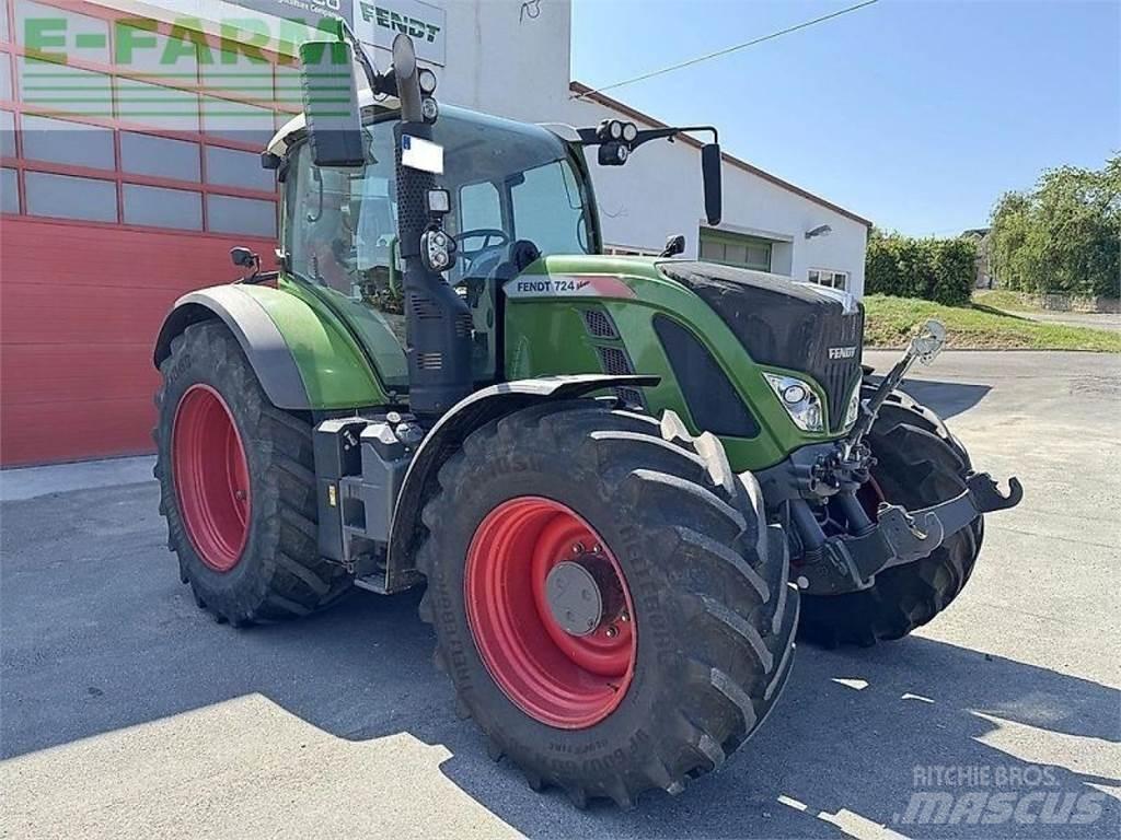 Fendt 724 s4 profi+ Traktörler