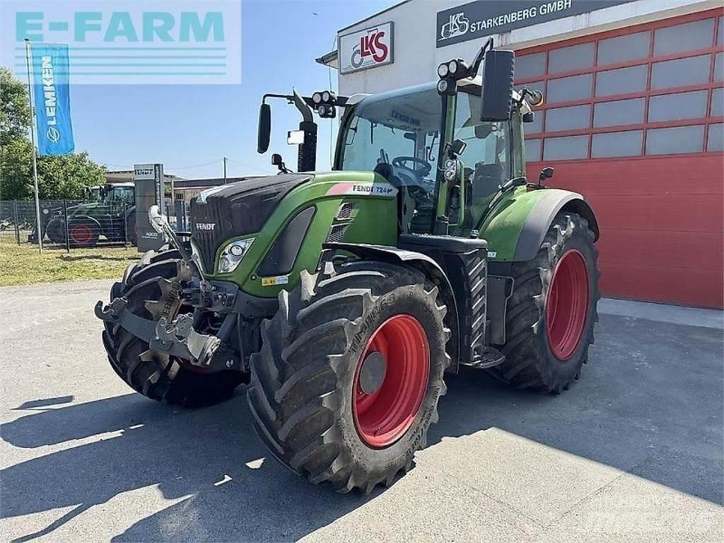 Fendt 724 s4 profi+ Traktörler