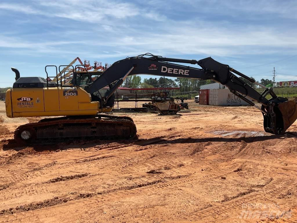 John Deere 210 Paletli ekskavatörler