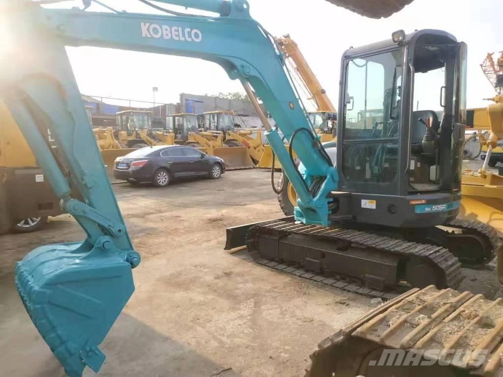 Kobelco SK 50 SR Mini ekskavatörler, 7 tona dek