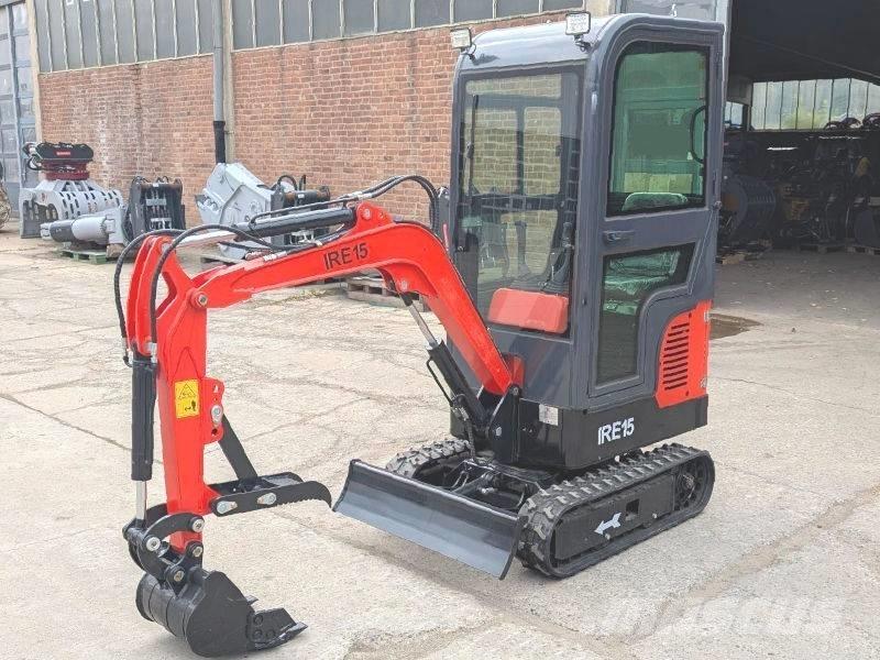 Ingersoll Rand IRE15 Mini ekskavatörler, 7 tona dek
