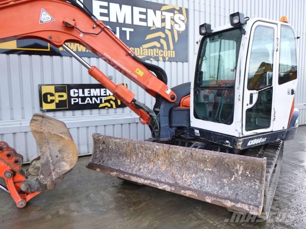 Kubota KX 080-3 A Midi ekskavatörler 7 - 12 t